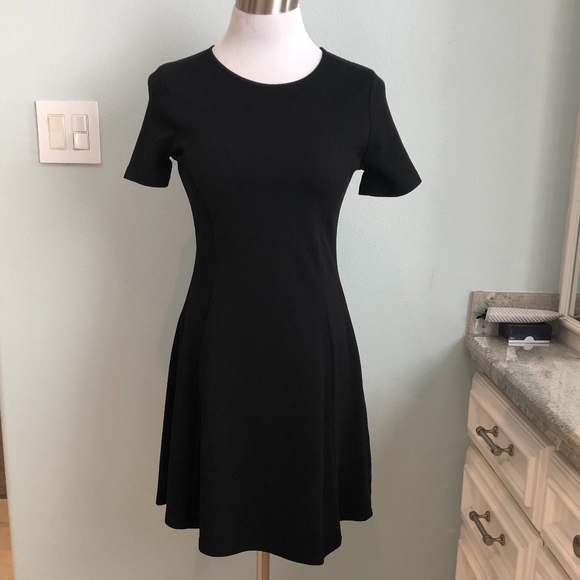 H&M Divided Black Dress Size 8 - Picture 1 of 6
